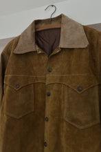 1960's CAMEL SUEDE WESTERN JACKET | SIZE L