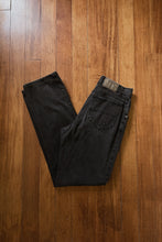 1990's RUSTLER BLACK COWBOY DENIM | SIZE 30