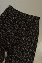 1990's NAVY FLORAL LOUNGE TROUSERS | SIZE M/L