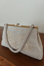 1950's BEADED + BRASS BRIDAL BAG