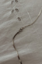 1980's ITALIAN 925 STERLING SILVER 28" SNAKE CHAIN