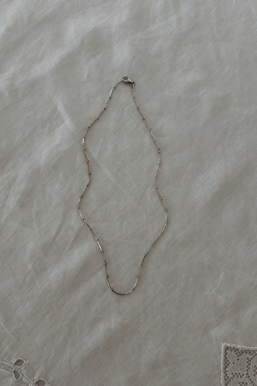 1970's ITALIAN 925 STERLING BALL CHAIN