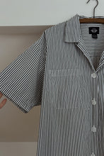 1990's DOCKERS STRIPE COTTON POPLIN | SIZE M/L