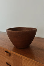 MID CENTURY RARE KALMAR LARGE TEAKWOOD WAVE BOWL