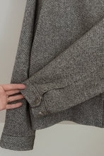 1990's SILK TWEED BOMBER JACKET | SIZE M/L