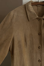 1990's PERFORATED NUBUCK SOFT SUEDE JACKET | SIZE M
