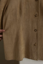 1990's PERFORATED NUBUCK SOFT SUEDE JACKET | SIZE M