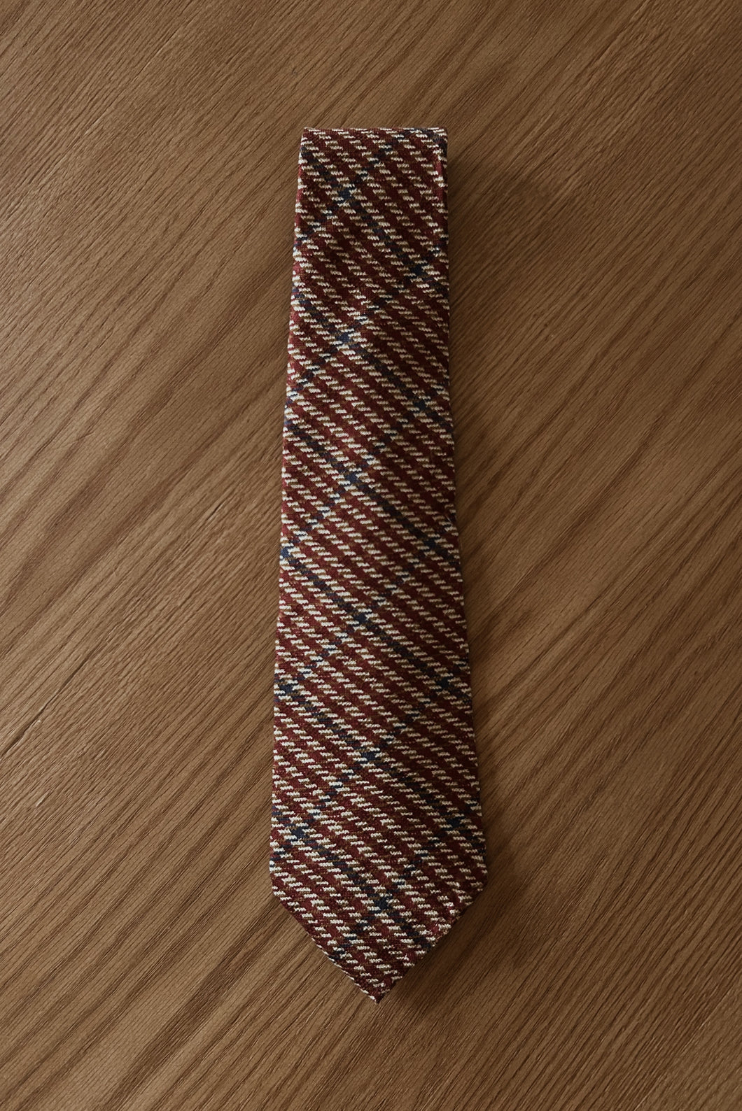1990's TOMMY PLAID ITALIAN SILK TIE | 4