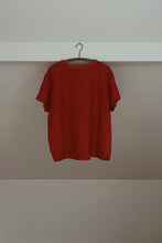 1990's PURE SILK CHERRY MOCK NECK TEE | SIZE M