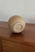 1990's HAND CAST TEXTURED CERAMIC JAR