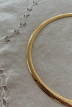 1990's GOLD PLATE ACCORDION COLLAR