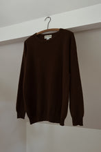 1990's PURE CASHMERE CHOCOLATE JUMPER | SIZE M/L