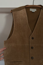 1990's SUEDE WESTERN WAISTCOAT | SIZE M