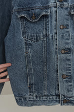 1990's HARLEY DAVIDSON DECAL DENIM JACKET | SIZE M