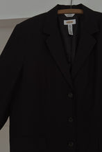 1990's MIDNIGHT LINEN BLAZER | SIZE XL