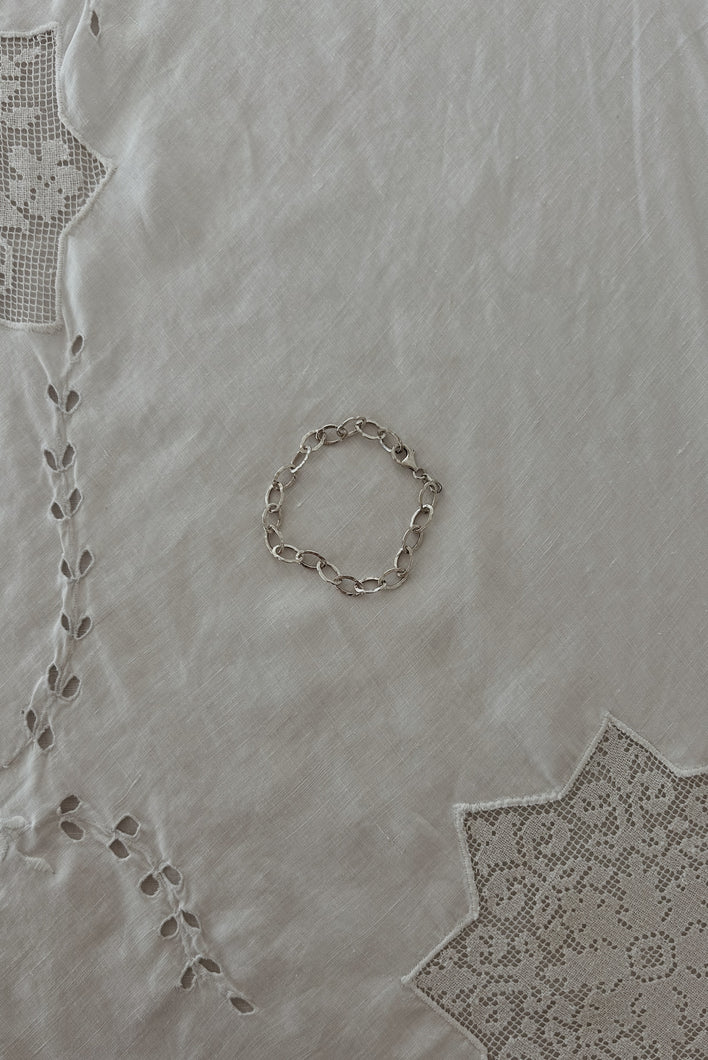 1990's 925 STERLING SILVER LINK BRACELET