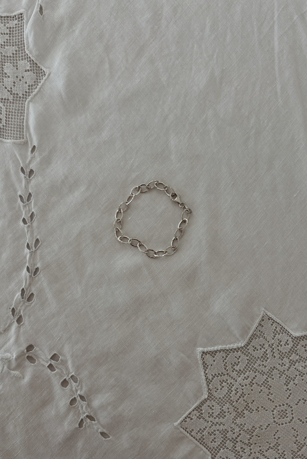 1990's 925 STERLING SILVER LINK BRACELET