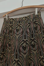 1990's BROCADE TAPESTRY MAXI SKIRT | SIZE S/M