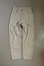 1990's EDDIE BAUER KHAKI COTTON GARDEN DENIM | SIZE 29