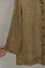 Y2K SHEER FLORAL CRINKLE GAUZE BUTTON BLOUSE