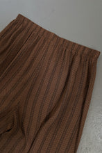 1990's CARAMEL PRINTED LOUNGE TROUSERS | SIZE M/L