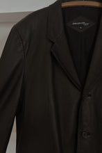 1990's CLASSIC BLACK BUTTERY SOFT LEATHER JACKET | SIZE XL/XXL