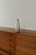 1970's SPECKLE GLAZED STUDIO CERAMIC VASE | 11" x 5"