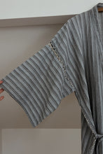1980's EGYPTIAN LINEN ROBE STYLE JACKET | SIZE M