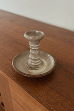 MID CENTURY HAND THROWN CERAMIC CANDLE HOLDER
