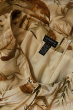 1990's PURE SILK FLORAL WRAP STYLE SKIRT | SIZE S