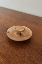 MID CENTURY NEW ZEALAND WALNUT CANDLE HOLDER