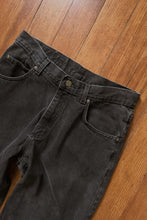 1990's RUSTLER BLACK COWBOY DENIM | SIZE 30