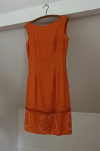 1960's TANGERINE TERRY SHIFT DRESS | SIZE S/M