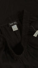 1990's FINZI NEW YORK BLACK PURE LINEN LOUNGE TROUSERS | SIZE M