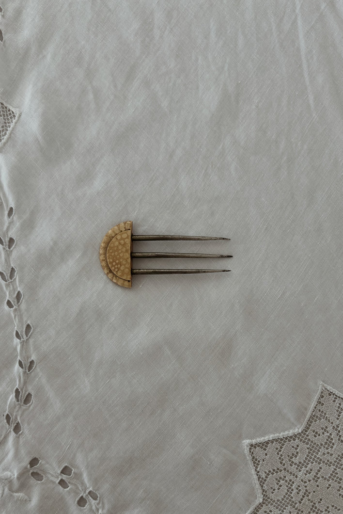 1930's ART DECO HAIR COMB