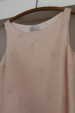 Y2K PURE SILK BLUSH FLORAL MIDI DRESS | SIZE M