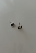 1980's BRUTALIST STERLING DROP EARRINGS