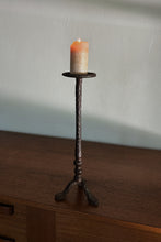 BRUTALIST IRON CANDLE HOLDER