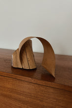 MID CENTURY ABSTRACT BENT WOOD SCULPTURE