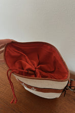 1980's WESTERN WOVEN BUCKET BAG