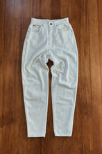 1980's CHIC WHITE DENIM | SIZE 26