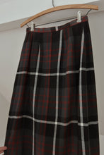 1990's PLAID COTTON WRAP MIDI | SIZE 25/26