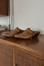 1980's CIRCLES WESTERN SLIDE BOOTIES | SIZE 7
