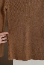 1960's CAMEL RIB KNIT PULLOVER