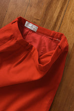 1960's CHERRY WOOL TAILORED SKIRT | SIZE S