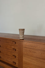 MID CENTURY CLAY CERAMIC VASE I