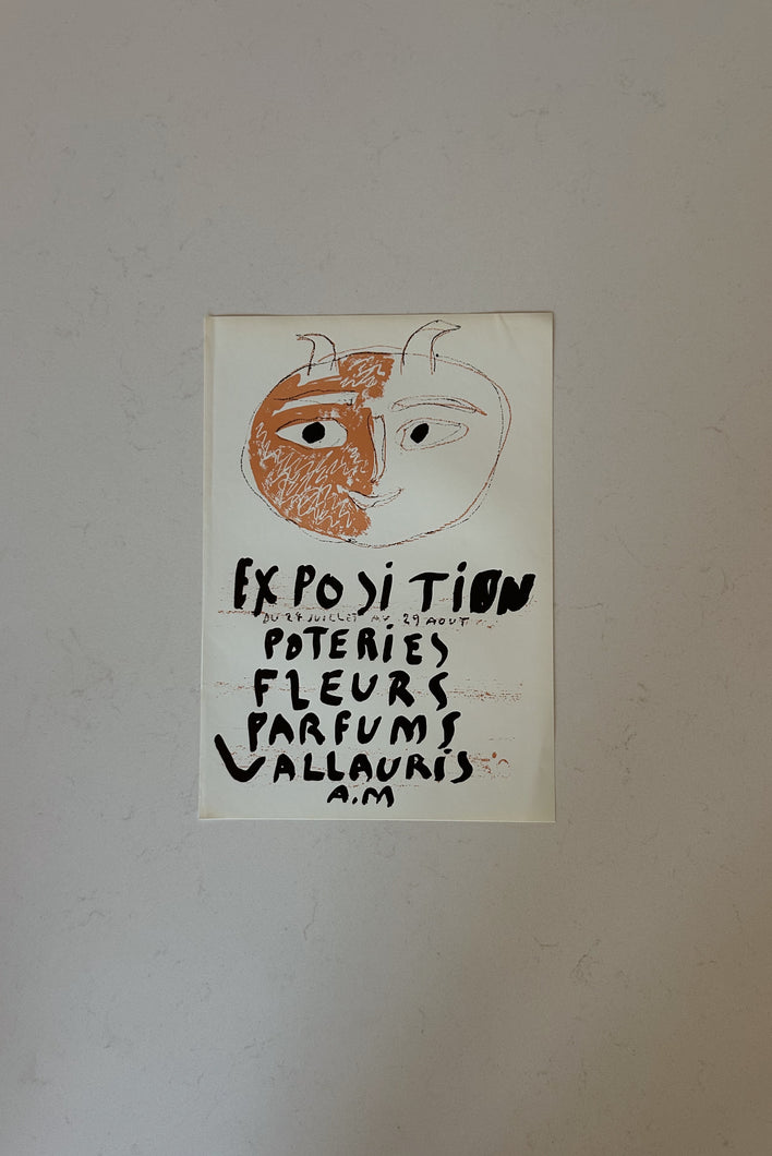 1970's PICASSO LITHOGRAPH: VALLAURIS 1948 II