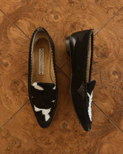 1990's DONALD PLINER PONY HAIR LOAFERS | SIZE 7.5
