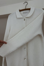 1990's CHUNKY PURE COTTON KNIT CARDIGAN | SIZE S