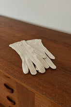 1950's COTTON CROCHET DRIVING GLOVES